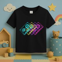 Retro Music Cassette Tapes Mixtape 80s And 90s Toddler T-Shirt