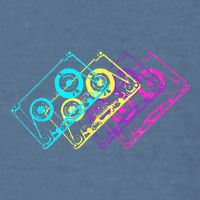 Retro Music Cassette Tapes Mixtape 80s And 90s Garment-Dyed Sweatshirt