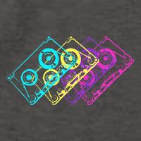 Retro Music Cassette Tapes Mixtape 80s And 90s Vector Backpack