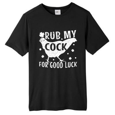 Rub My Cock For Good Luck Tall Fusion ChromaSoft Performance T-Shirt