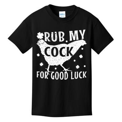 Rub My Cock For Good Luck Kids T-Shirt