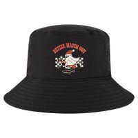 Retro Merry Christmas Hippie Better Watch Out Santa Claus Gift Cool Comfort Performance Bucket Hat