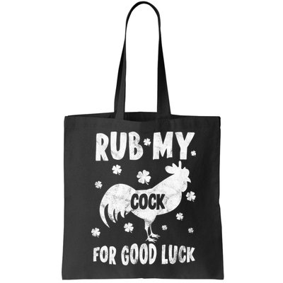 Rub My Cock For Good Lucky Funny St Patrick's Day Bag