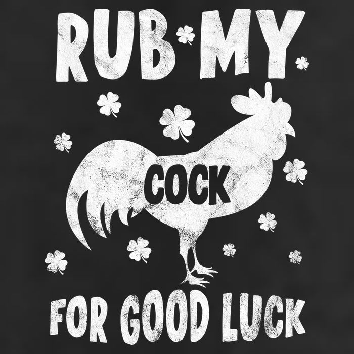 Rub My Cock For Good Lucky Funny St Patrick's Day Golf Towel