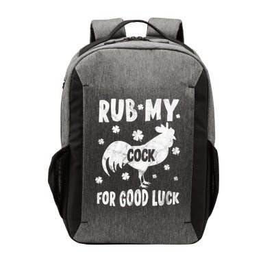Rub My Cock For Good Lucky Funny St Patrick's Day Vector Backpack