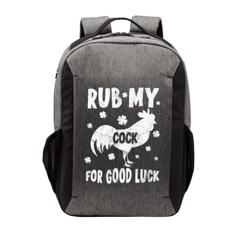 Rub My Cock For Good Lucky Funny St Patrick's Day Vector Backpack