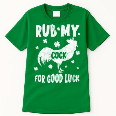 Rub My Cock For Good Lucky Funny St Patrick's Day Tall T-Shirt