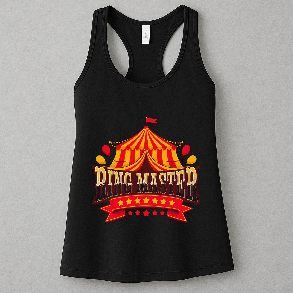 Ring Master Circus Staff Carnival Party Womens Tank Top