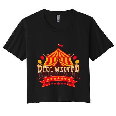 Ring Master Circus Staff Carnival Party Crop Top