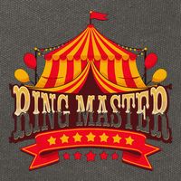 Ring Master Circus Staff Carnival Party Cotton Canvas Backpack