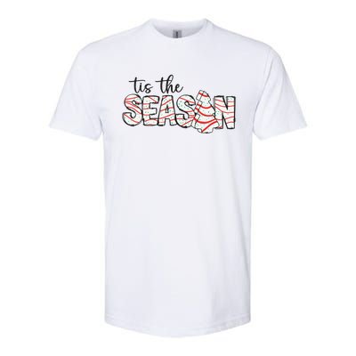 Retro Merry Christmas Tis The Season Softstyle CVC T-Shirt