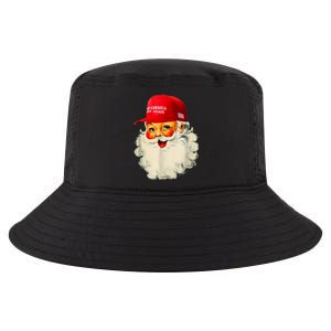 Retro Make Christmas Great Again Trump Christmas Maga Santa Cool Comfort Performance Bucket Hat