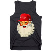 Retro Make Christmas Great Again Trump Christmas Maga Santa Tank Top