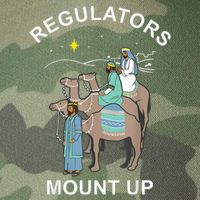 Regulator Mount Cute Up Christmas Three Kings Reindeer Legacy Tie Dye Trucker Hat