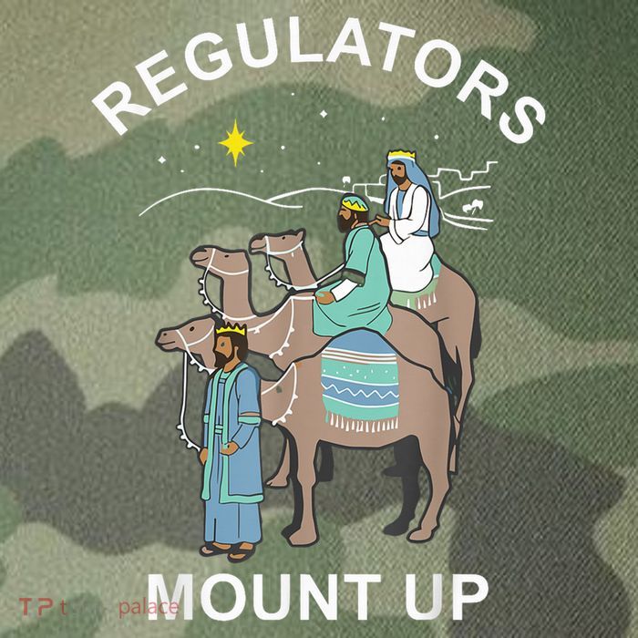 Regulator Mount Cute Up Christmas Three Kings Reindeer Legacy Tie Dye Trucker Hat