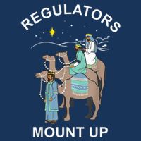 Regulator Mount Cute Up Christmas Three Kings Reindeer Performance Shirt