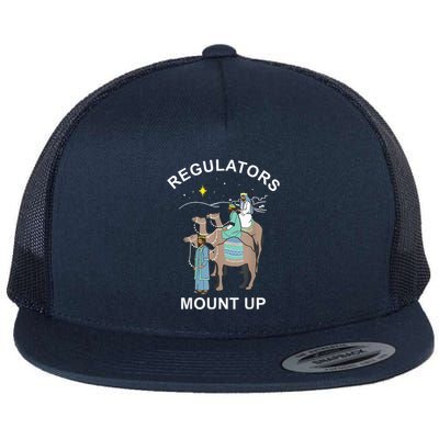 Regulator Mount Cute Up Christmas Three Kings Reindeer Flatbill Hat