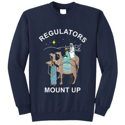 Regulator Mount Cute Up Christmas Three Kings Reindeer Tall Sweatshirt