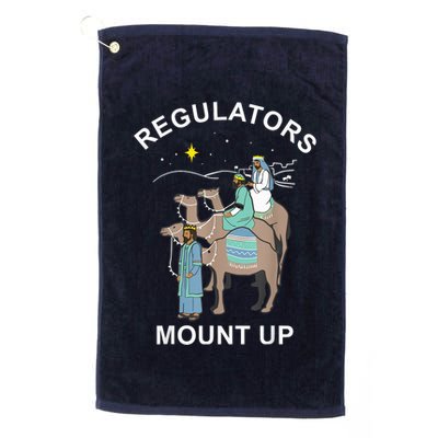 Regulator Mount Cute Up Christmas Three Kings Reindeer Golf Towel