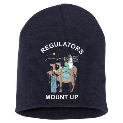 Regulator Mount Cute Up Christmas Three Kings Reindeer Short Acrylic Beanie