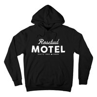 Rosebud Motel Canada Cannabis Funny Humor Hoodie