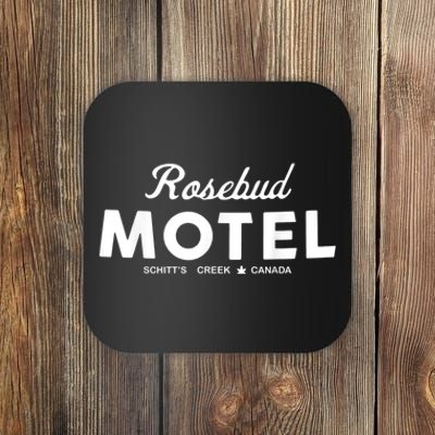 Rosebud Motel Canada Cannabis Funny Humor Coaster