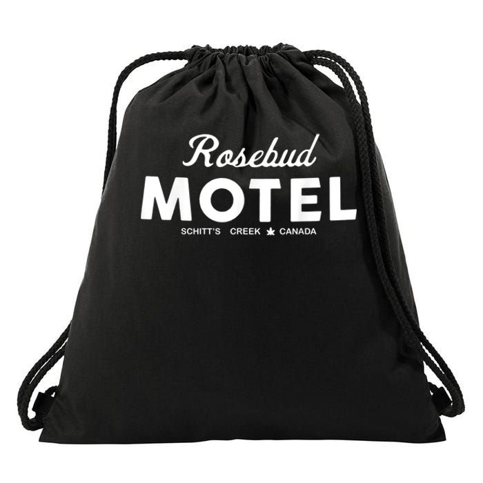 Rosebud Motel Canada Cannabis Funny Humor Drawstring Bag