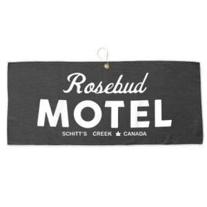 Rosebud Motel Canada Cannabis Funny Humor Large Microfiber Waffle Golf Towel