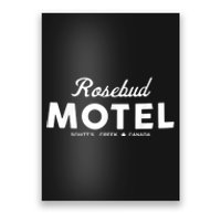 Rosebud Motel Canada Cannabis Funny Humor Poster