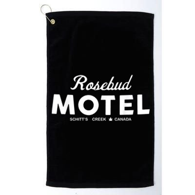 Rosebud Motel Canada Cannabis Funny Humor Platinum Collection Golf Towel