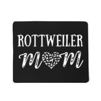 Rottweiler Mom Cute Dog Mom Paw Pet Owners Dog Lovers Mousepad