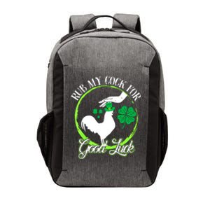 Rub My Cock For Good Luck St Patricks Day Irish Shamrock Vector Backpack