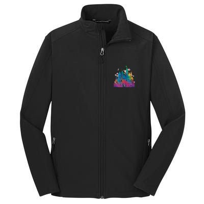 Rainbow Magical Castle Core Soft Shell Jacket