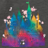 Rainbow Magical Castle Vector Backpack