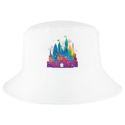 Rainbow Magical Castle Cool Comfort Performance Bucket Hat