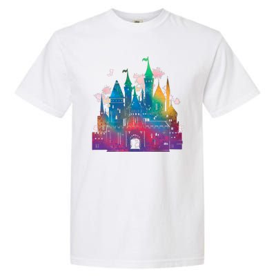 Rainbow Magical Castle Garment-Dyed Heavyweight T-Shirt