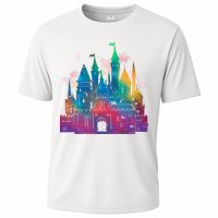 Rainbow Magical Castle Cooling Performance Crew T-Shirt