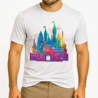 Rainbow Magical Castle Cooling Performance Crew T-Shirt