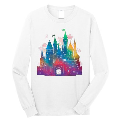 Rainbow Magical Castle Long Sleeve Shirt