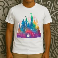 Rainbow Magical Castle T-Shirt