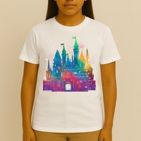 Rainbow Magical Castle T-Shirt