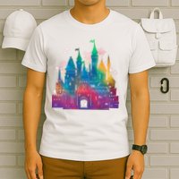 Rainbow Magical Castle T-Shirt