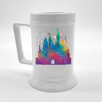 Rainbow Magical Castle Beer Stein