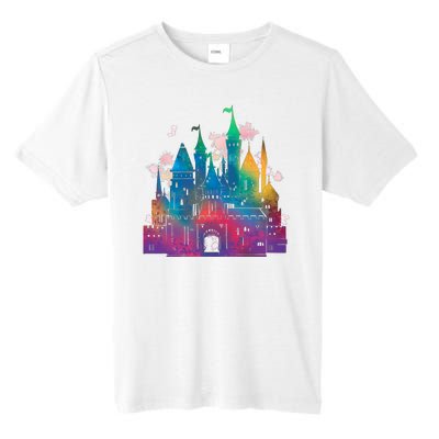 Rainbow Magical Castle Tall Fusion ChromaSoft Performance T-Shirt