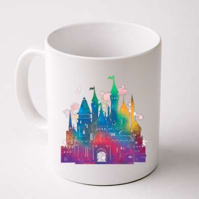 Rainbow Magical Castle Coffee Mug