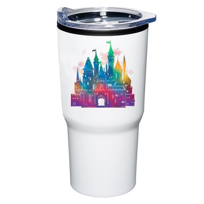 Rainbow Magical Castle Tumbler