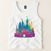 Rainbow Magical Castle Tank Top