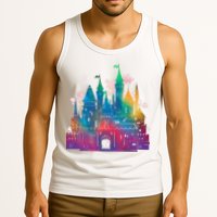 Rainbow Magical Castle Tank Top