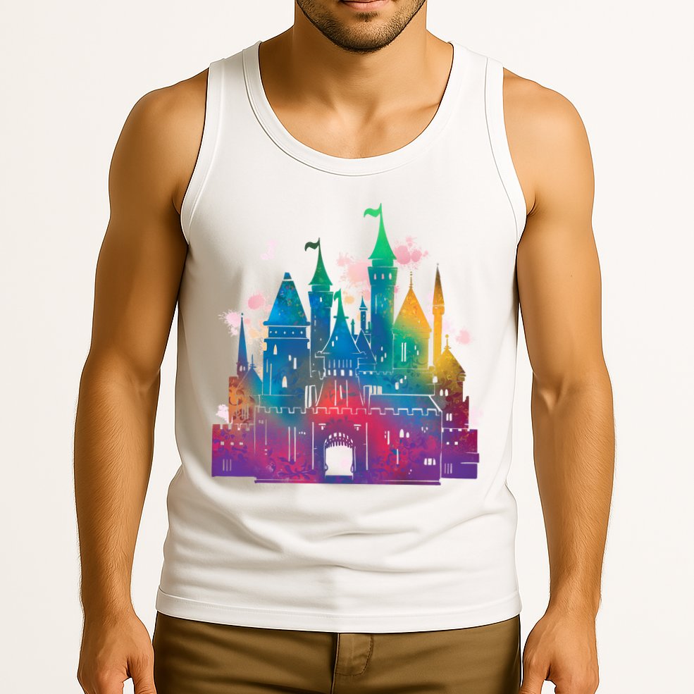 Rainbow Magical Castle Tank Top