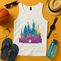 Rainbow Magical Castle Tank Top